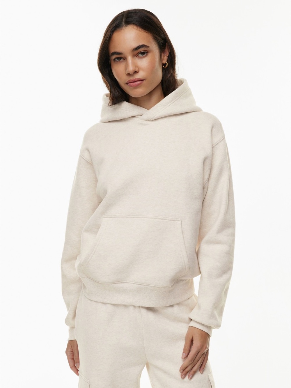 Aritzia COZY FLEECE PERFECT HOODIE size M